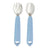 Cherub Baby Silicone & Steel Toddler Cutlery Set