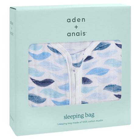 Aden & Anais Gone Fishing Waves Classic Sleeping Bag 1Tog