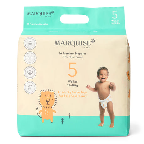 Marquise Walker Nappies 16pk Size 5