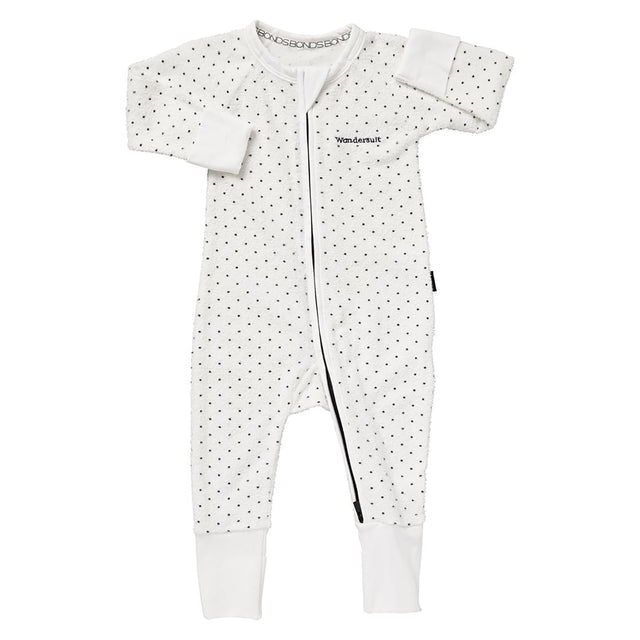 Bonds Poodlette Zip Wondersuit - White/Admiral Jess Spot