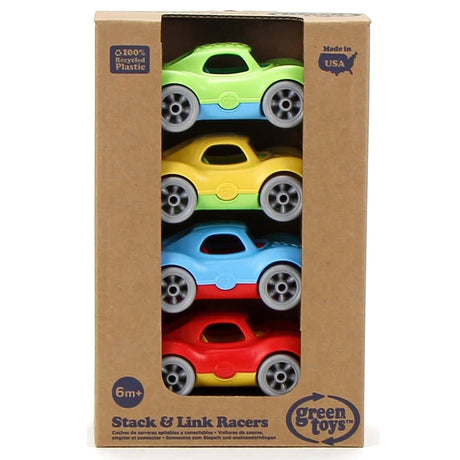 Green Toys Stack & Link Racers