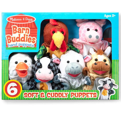 Melissa and Doug Barn Buddies Puppet Set