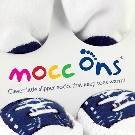 Sock Ons Mocc Ons Navy Sneaker