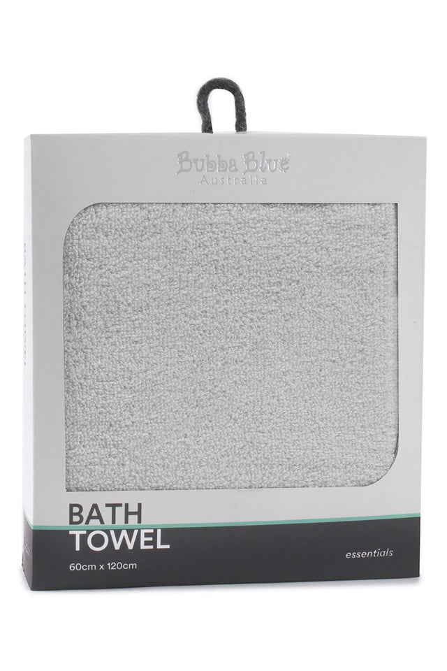 Bubba Blue Everyday Essentials Bath Towel Grey