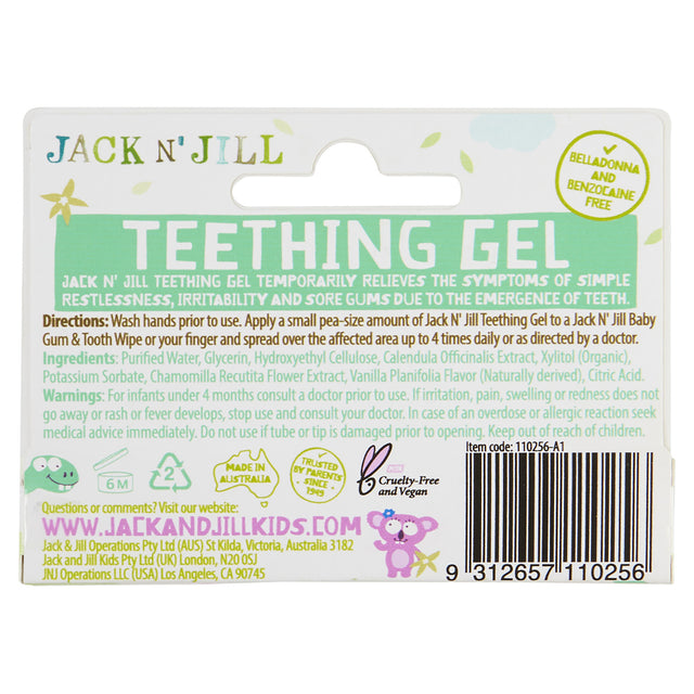 Jack N' Jill Natural Teething Gel