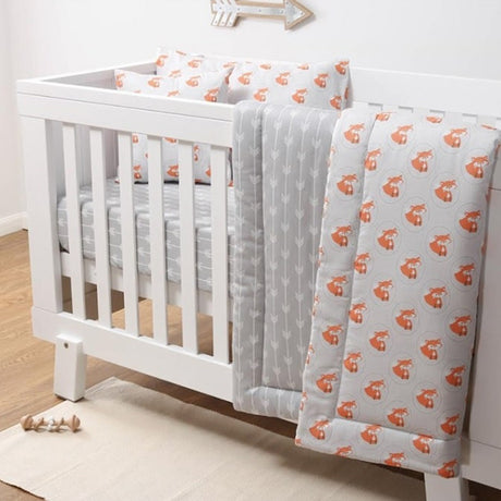 Peanut Shell 4pc Bedding Set - Foxy