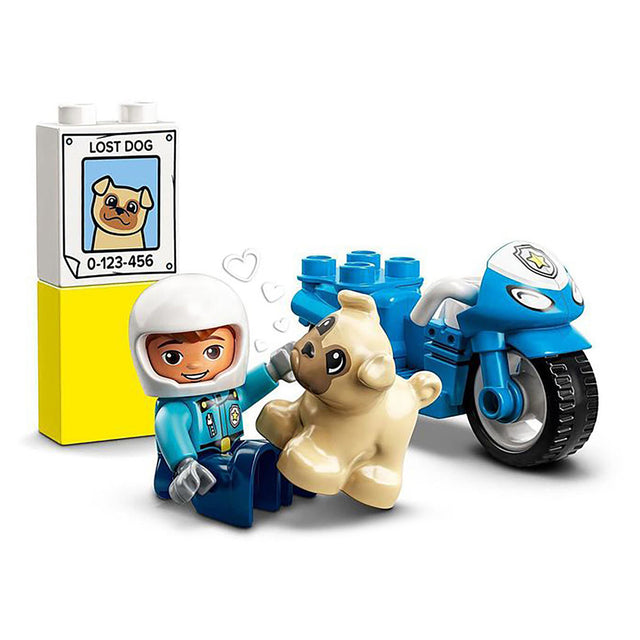 LEGO DUPLO Town Police Motorcycle 10967 (5 pieces)