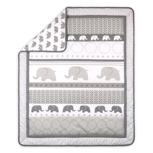 Little Haven Cot Quilt - Elephant