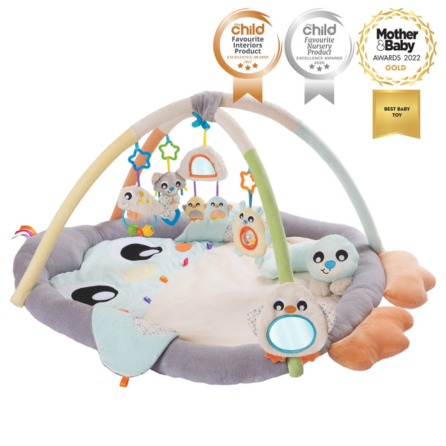 Playgro Snuggle Me Penguin Tummy Time Gym