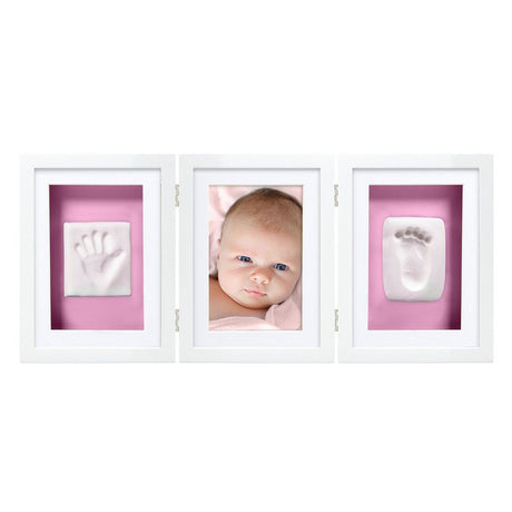 Pearhead Babyprints Deluxe Desktop Frame White