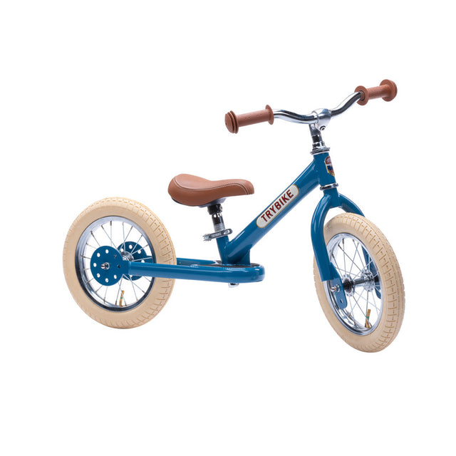 Trybike Vintage Blue 2 in 1 Balance Bike