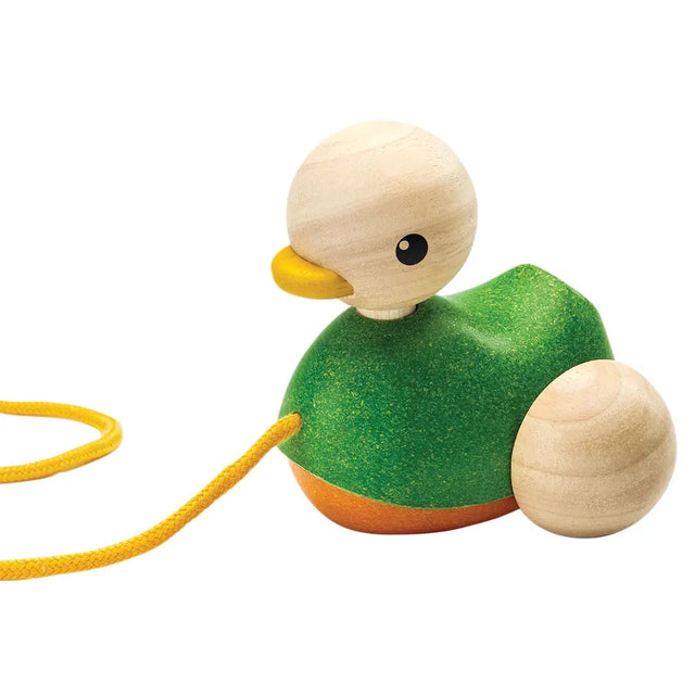 PlanToys Montessori-Inspired Pull-Along Duck
